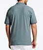 Robert Graham Elias Stretch Short Sleeve Polo Shirt, Color:Charcoal - Image 2