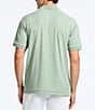 Robert Graham Elias Stretch Short Sleeve Polo Shirt, Color:Seafoam - Image 2