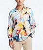 Robert Graham Flora Grande Stretch Long Sleeve Woven Shirt, Color:Multi - Image 1