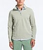 Robert Graham Hobson Quarter-Zip Pullover, Color:Seafoam - Image 1