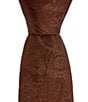 Robert Graham Solid Paisley Traditional Silk Tie - Image 1