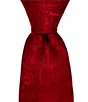 Robert Graham Solid Paisley 3.2.5#double; Silk Tie - Image 4