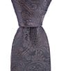Robert Graham Solid Paisley Traditional Silk Tie - Image 4