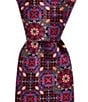 Robert Graham Star Burst 3 1/4#double; Silk Tie - Image 2