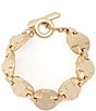 Robert Lee Morris Soho Archival Cross Link Line Bracelet - Image 2