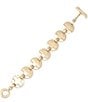Robert Lee Morris Soho Archival Cross Link Line Bracelet - Image 4
