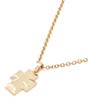 Robert Lee Morris Soho Archival Cross Short Pendant Necklace - Image 3