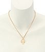 Robert Lee Morris Soho Archival Cross Short Pendant Necklace - Image 4
