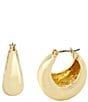 Robert Lee Morris Soho Chubby Huggie Hoop Earrings - Image 1