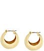 Robert Lee Morris Soho Chubby Huggie Hoop Earrings - Image 2