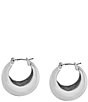 Robert Lee Morris Soho Chubby Huggie Hoop Earrings - Image 2