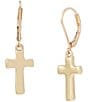Robert Lee Morris Soho Cross Drop Earrings - Image 1