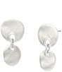 Robert Lee Morris Soho Disc Double Drop Earrings - Image 1