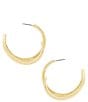 Robert Lee Morris Soho Fluid Bypass Medium Hoop Earrings - Image 2