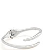 Robert Lee Morris Soho Fluid Bypass Round Bangle Bracelet - Image 3