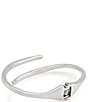 Robert Lee Morris Soho Fluid Bypass Round Bangle Bracelet - Image 4