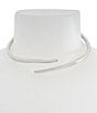 Robert Lee Morris Soho Fluid Bypass Round Collar Necklace - Image 1