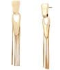 Robert Lee Morris Soho Fringe Linear Earrings - Image 1