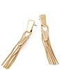 Robert Lee Morris Soho Fringe Linear Earrings - Image 2