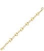 Robert Lee Morris Soho Heart Charm Bracelet, Color:Gold - Image 2