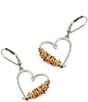 Robert Lee Morris Soho Heart Drop Earrings - Image 2