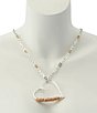 Robert Lee Morris Soho Heart Long Pendant Necklace - Image 4
