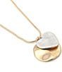 Robert Lee Morris Soho Heirloom Charms Mixed Coin Short Pendant Necklace, Color:Two Tone - Image 3