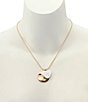 Robert Lee Morris Soho Heirloom Charms Mixed Coin Short Pendant Necklace, Color:Two Tone - Image 4