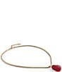 Robert Lee Morris Soho Jasper Stone Short Pendant Necklace - Image 3