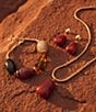 Robert Lee Morris Soho Jasper Stone Short Pendant Necklace - Image 6