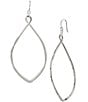 Robert Lee Morris Soho Large Drop Earrings, Color:Silver - Image 1