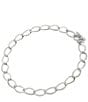 Robert Lee Morris Soho Link Collar Necklace, Color:Silver - Image 3