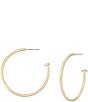 Robert Lee Morris Soho Minimal Medium Hoop Earrings - Image 1