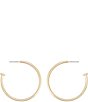 Robert Lee Morris Soho Minimal Medium Hoop Earrings - Image 2