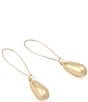 Robert Lee Morris Soho Molten Bead Dangle Drop Earrings, Color:Gold - Image 2