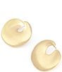Robert Lee Morris Soho Molten Button Stud Earrings - Image 2