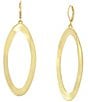 Robert Lee Morris Soho Oval Link Orbital Drop Earrings - Image 1