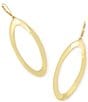 Robert Lee Morris Soho Oval Link Orbital Drop Earrings - Image 2