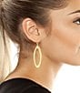 Robert Lee Morris Soho Oval Link Orbital Drop Earrings - Image 3