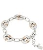 Robert Lee Morris Soho Oval Link Wire Wrapped Line Bracelet - Image 3