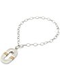 Robert Lee Morris Soho Oval Link Wire Wrapped Short Pendant Necklace - Image 2