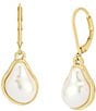 Robert Lee Morris Soho Pearl Drop Earrings, Color:Pearl - Image 1
