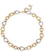 Robert Lee Morris Soho Sculpted Link Collar Necklace - Image 1