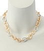 Robert Lee Morris Soho Sculpted Link Collar Necklace - Image 4