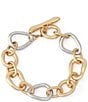 Robert Lee Morris Soho Sculpted Link Line Bracelet - Image 1