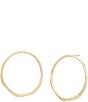 Robert Lee Morris Soho Sculpted Medium Circle Hoop Earrings - Image 1