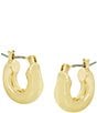 Color:Gold - Image 1 - Small Hoop Earrings