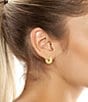 Color:Gold - Image 3 - Small Hoop Earrings