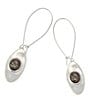Robert Lee Morris Soho Textured Abalone Dangle Drop Earrings, Color:Abalone - Image 2