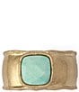 Robert Lee Morris Soho Turquoise Stone Bangle Bracelet - Image 4
